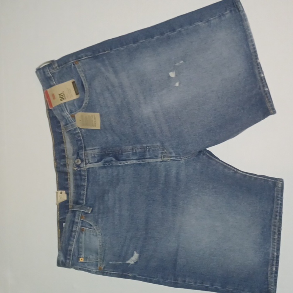 Levi's 501 Button-Fly Shorts - Stretch Size-44  NWT